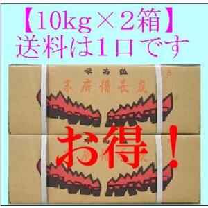 (10ｋｇ×２箱)で１口　大鋸炭　B　(10ｋｇ)　中国産　四角形