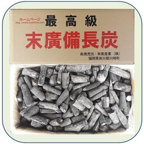 丸小　(末廣備長炭)　長さ10cm以下　φ約2.5cm以下　15kg　(ラオス産)