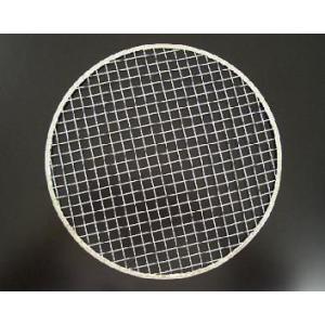 使い捨て(1箱/50枚入り)　　平アミ（φ280mm）　（七輪・バーベキュー・焼肉用焼き網）