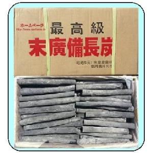 (末廣備長炭)　V細丸（L丸細）　長さ20〜30ｃｍ　φ2ｃｍ以下　15ｋｇ　ベトナム産
