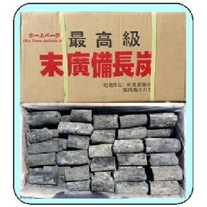 (末廣備長炭)　V丸中　長さ10cm以下　φ約2.5〜4.5cm　15ｋｇ　ベトナム産