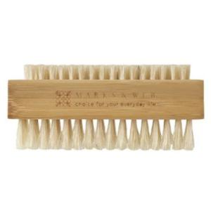 【 MARKS＆WEB】【 マークス＆ウェブ 】 ウッド ネイルブラシ スクエア 天然毛 マークスア...