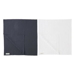 【 MARKS＆WEB】【 マークス＆ウェブ 】 オーガニックコットン ガーゼフルタオル(ネイビー　...