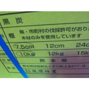 国産黒炭　熊本　10kg×5--50kg｜sumi-kurasishop