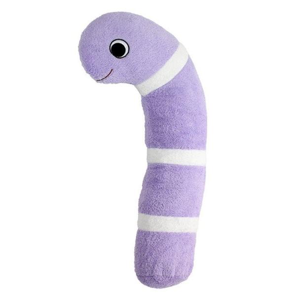 すみだ水族館 もこもこ ニシキアナゴ 抱き枕 クッション パープル
