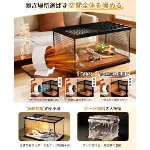 お得な2台 単品3980円【爬虫類小型動物専用...の詳細画像3