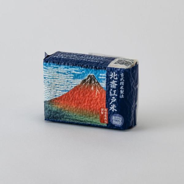 CUBE2合　北斎江戸米　赤富士（300g）