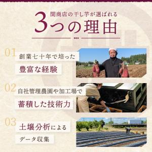干し芋 茨城 紅はるか 合計300g 関商店 ...の詳細画像5