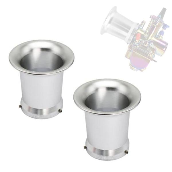 Partools エアーファンネル ロング 50mm×75mm アルミ キャブレター 吸気フィルター...