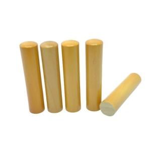 墨文字製作所　印鑑　篆刻　印材　つげ　13.5ｍｍ　　印材素材/印鑑/ハンコ