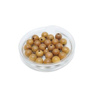 墨文字製作所　　腕輪　ブレスレット用　桃木　8ｍｍ丸玉/1個　　