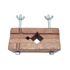 篆刻用　木製印床　一台２役　側款対応