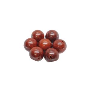 墨文字製作所　　腕輪　ブレスレット用　紫檀木　15ｍｍ丸玉/1個　　