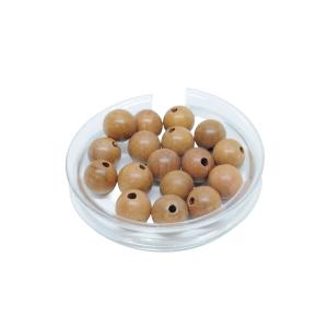 墨文字製作所　　腕輪　ブレスレット用　桃木　10ｍｍ丸玉/1個　　