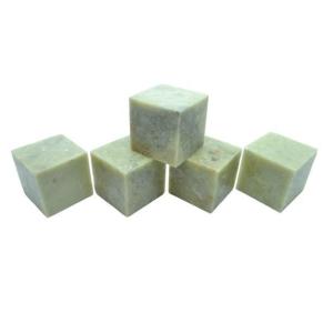 墨文字製作所　篆刻　印材　青田石（正方形）　3ｃｍ/1個