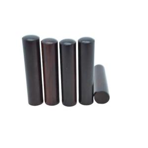 篆刻用 印材 紅檀木 18mm角 1個 ハンコ 印鑑 : 書道用品 緑風店 - 通販