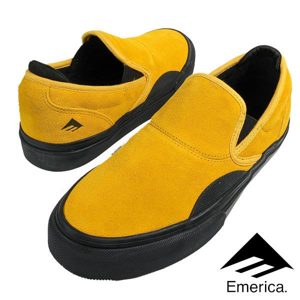 Emerica エメリカ WINO G6 SLIP-ON (700) ワイノ スリッポン YELLO...