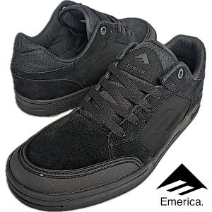 Emerica エメリカ HERITIC (003) ヘリティック BLACK/BLACK ブラック メンズ レディース スニーカー スケシュー スケートシューズ｜suminaka-shoes-store