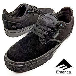 Emerica エメリカ DICKSON (003) ディックソン BLACK/BLACK ブラック メンズ レディース スニーカー スケシュー スケートシューズ｜suminaka-shoes-store