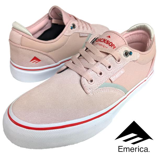 Emerica エメリカ DICKSON (650) ディックソン PINK ピンク メンズ レディ...