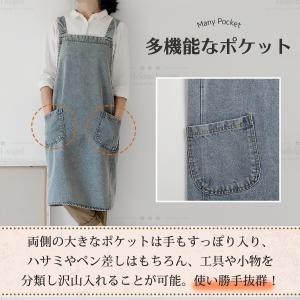 エプロン 保育士 おしゃれ ワンピース 大きい...の詳細画像4
