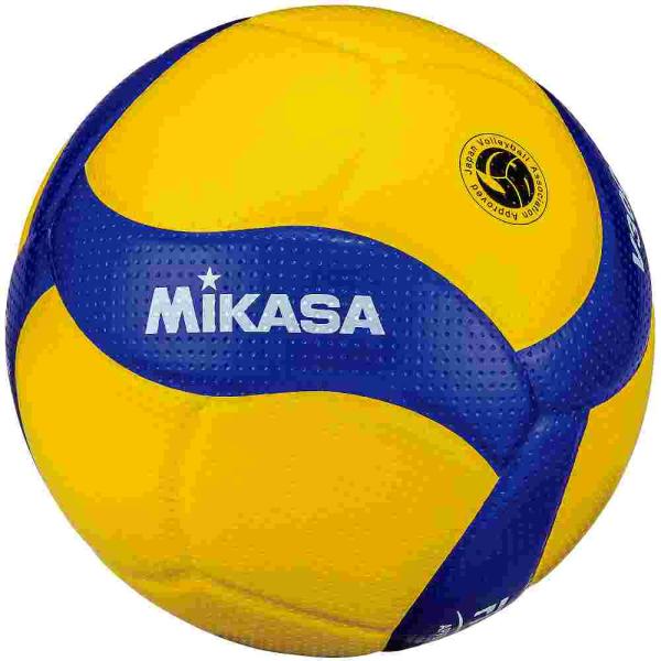 ミカサ MJG-V300W v300w 国際公認球 検定球5号 黄×青 メンズ・ユニセックス