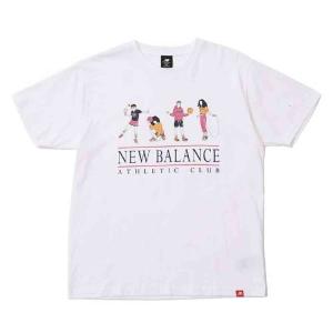 ニューバランス NBJ-MT13521 wt NB Essentials Athletic Club Tシャツ (WT) ホワイト メンズユニセックスの商品画像