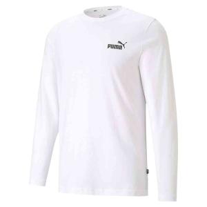 プーマ PMJ-589027-02 02 ESS NO.1 ロゴ LS Tシャツ (02)プーマ ホワイト メンズ・ユニセックス｜sumitasports
