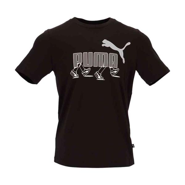 プーマ PMJ-681169-01 01 GRAPHICS スニーカー Tシャツ (01)プーマ ブ...