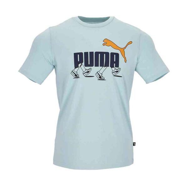 プーマ PMJ-681169-22 22 GRAPHICS スニーカー Tシャツ (22)ターコイズ...