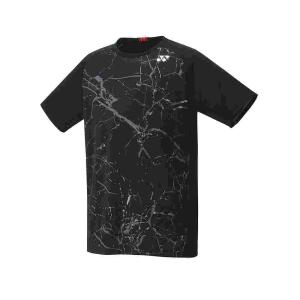 ヨネックス YNX-10470-007 007 ユニゲームシャツ(フィットスタイル) (007)ブラック メンズ・ユニセックス｜sumitasports