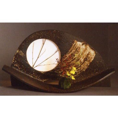 信楽焼 卓飾り 特大 灯り付