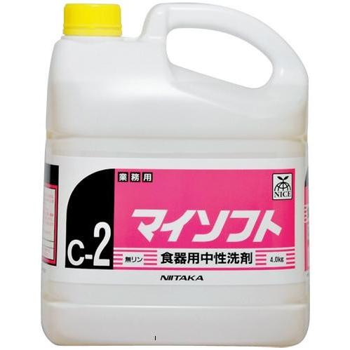 業務用食器用洗剤 マイソフト 4ｋｇ×4本