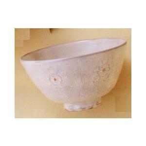 清水焼 櫛目印華 飯碗 小