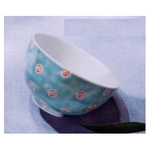 九谷焼 水玉 飯碗