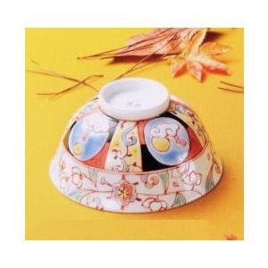 九谷焼 花月夜 飯碗