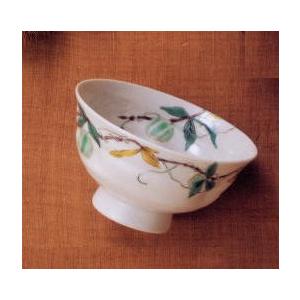 九谷焼 風船かずら 飯碗 小