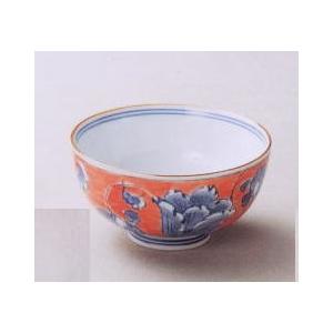 有田焼 朱濃唐草 飯碗