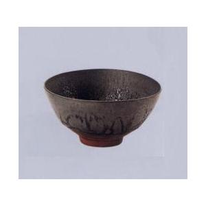 常滑焼 黒釉 飯碗