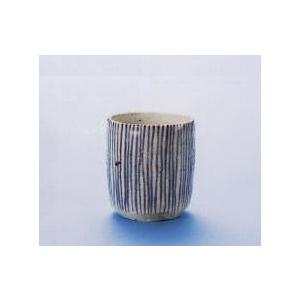 美濃焼 呉須十草 湯呑の商品画像