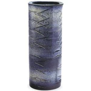 紺化粧寸胴花入 10号