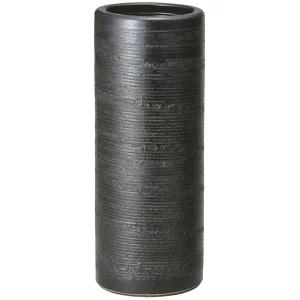 黒松皮寸胴花入 10号