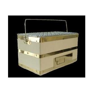 能登の珪藻土切り出し 卓上手作り 七輪 長角25号 網付 太陽炭 短炭 一回分プレゼント プレゼント...