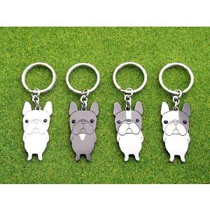 「あなたが大好き」 フレンチブルドッグ キーホ...の詳細画像2