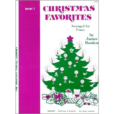 楽譜  クリスマス・フェボリット レベル 1(英語版)(WP49/バスティン補助教材)