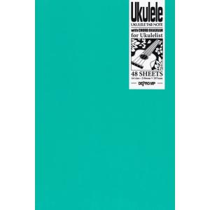 楽譜  ウクレレTABノート(コードダイアグラム付き)(3890)