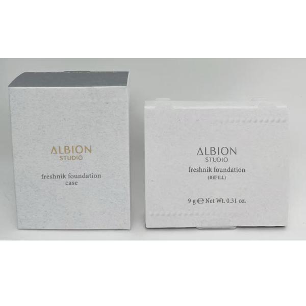 アルビオン　スタジオ　フレッシュニック　ファンデーション　ケース付きセット　010