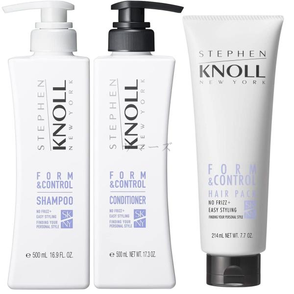 コーセー　スティーブンノル　フォルムコントロール　W　シャンプー ・ コンデショナー ・ ヘアパック...