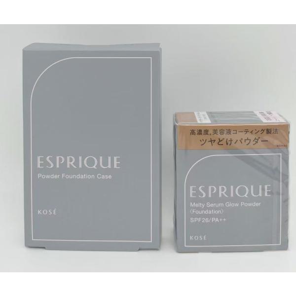 コーセー　エスプリーク　メルティセラム　グロウパウダー　ケース付きセット　OC-400