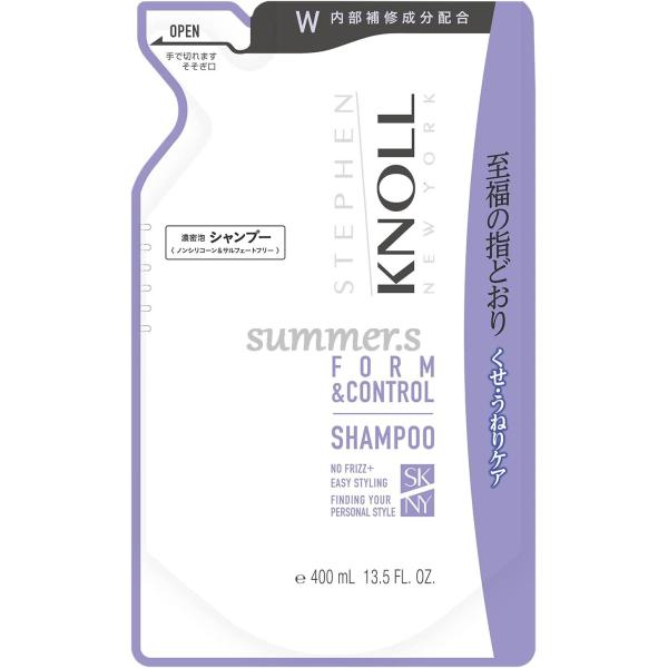 コーセー　スティーブンノル　フォルムコントロール　シャンプー W　レフィル　400mL